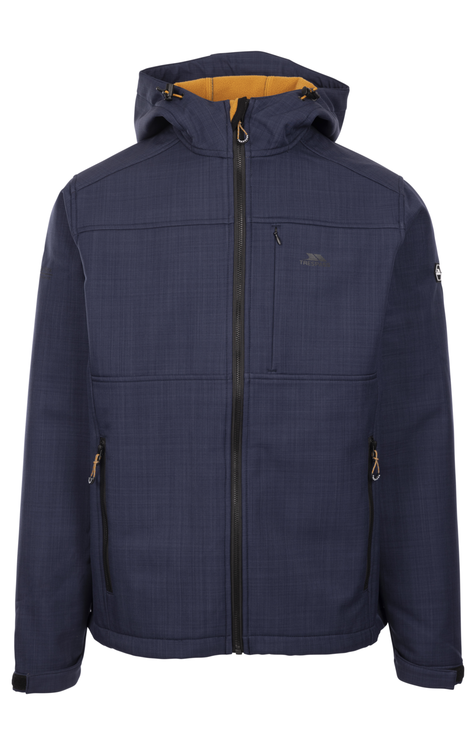 Tresspass PIBER - MALE SOFTSHELL JACKET TP75 - NAVY MARL