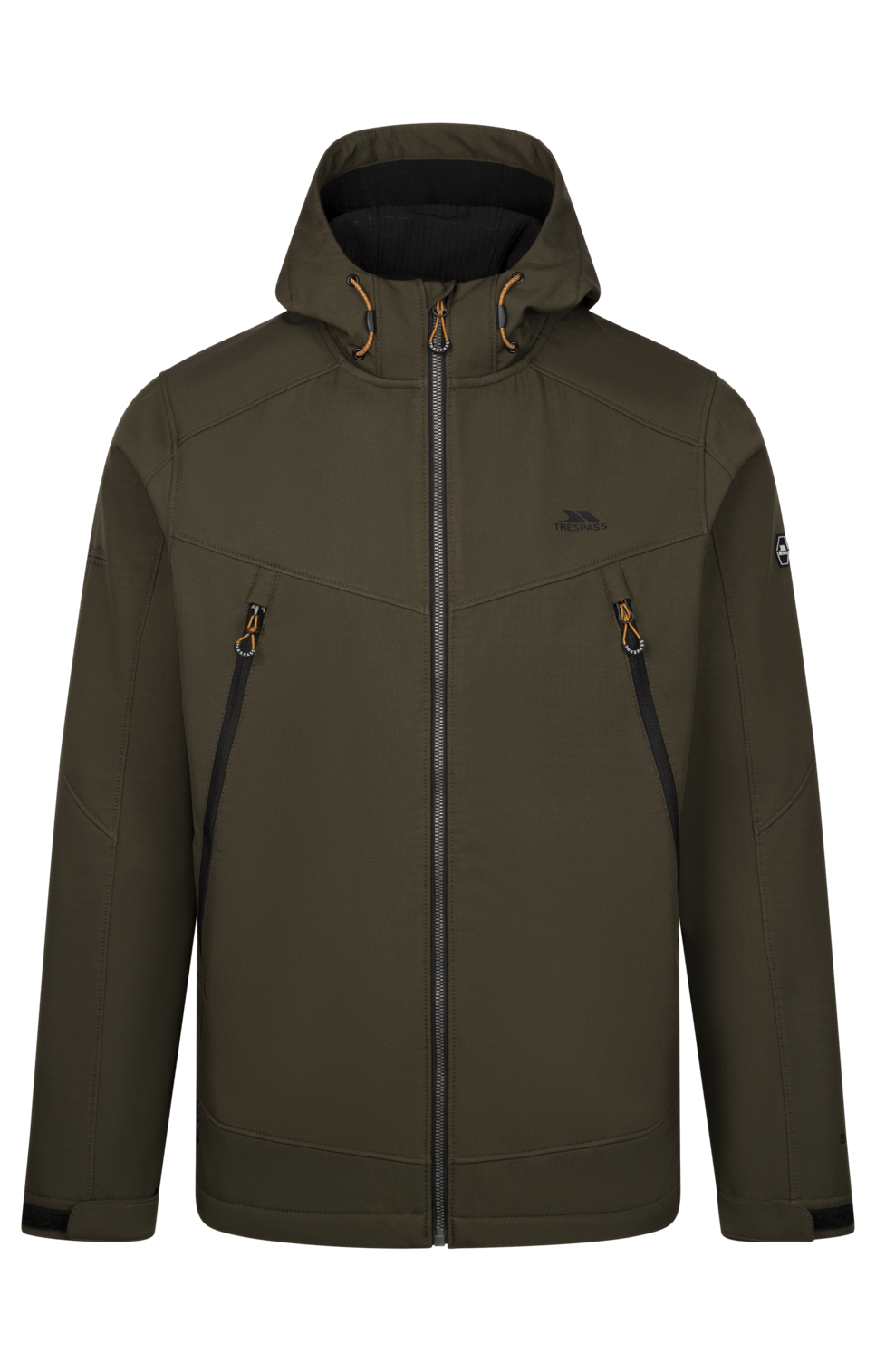 Tresspass HUBBARD - MALE SOFTSHELL JACKET - DARK VINE
