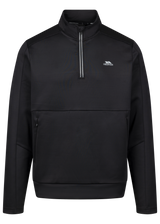 Tresspass JAY - MALE ACTIVE TOP - BLACK