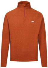 Tresspass CASTER - MALE ACTIVE TOP - RUST MARL