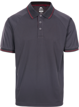 Tresspass BONINGTON - MALE ACTIVE POLO TOP TP100 - DARK GREY