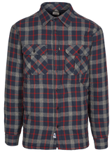 Tresspass RAPESEED - MENS CHECK SHIRT - NAVY CHECK