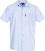 Tresspass SLAPTON PALM - MALE SHIRT - PALE BLUE