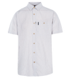 Tresspass SLAPTON STRIPE - MALE CASUAL WOVEN SHIRT - OATMILK