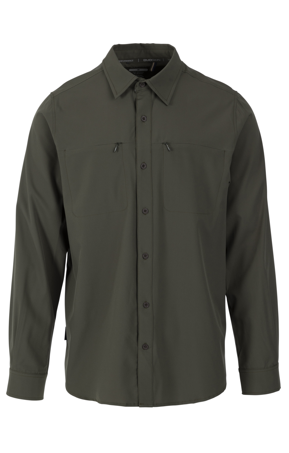 Tresspass CARGAN - MALE SHIRT - DARK VINE
