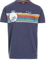 Tresspass LAKEHOUSE - MALE T - SHIRT - NAVY MARL