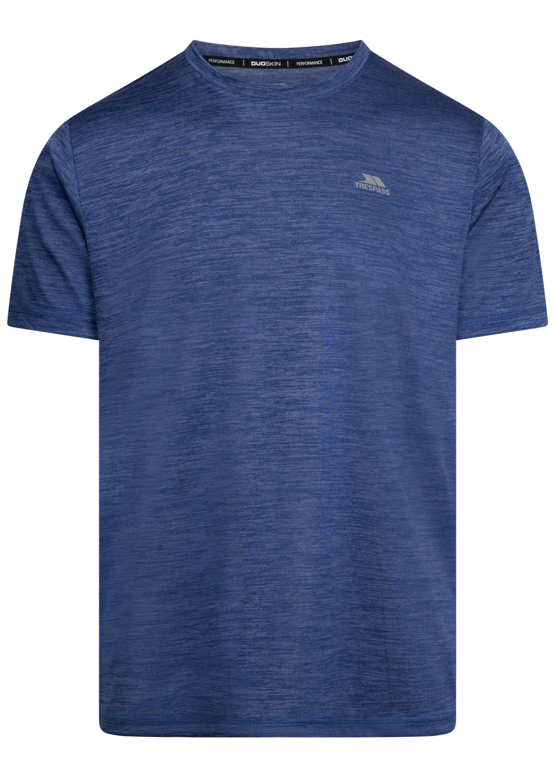 Tresspass KEARSLEY - MENS ACTIVE TOP - DARK INDIGO MARL