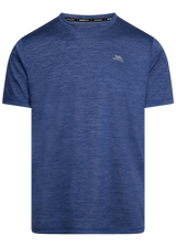 Tresspass KEARSLEY - MENS ACTIVE TOP - DARK INDIGO MARL