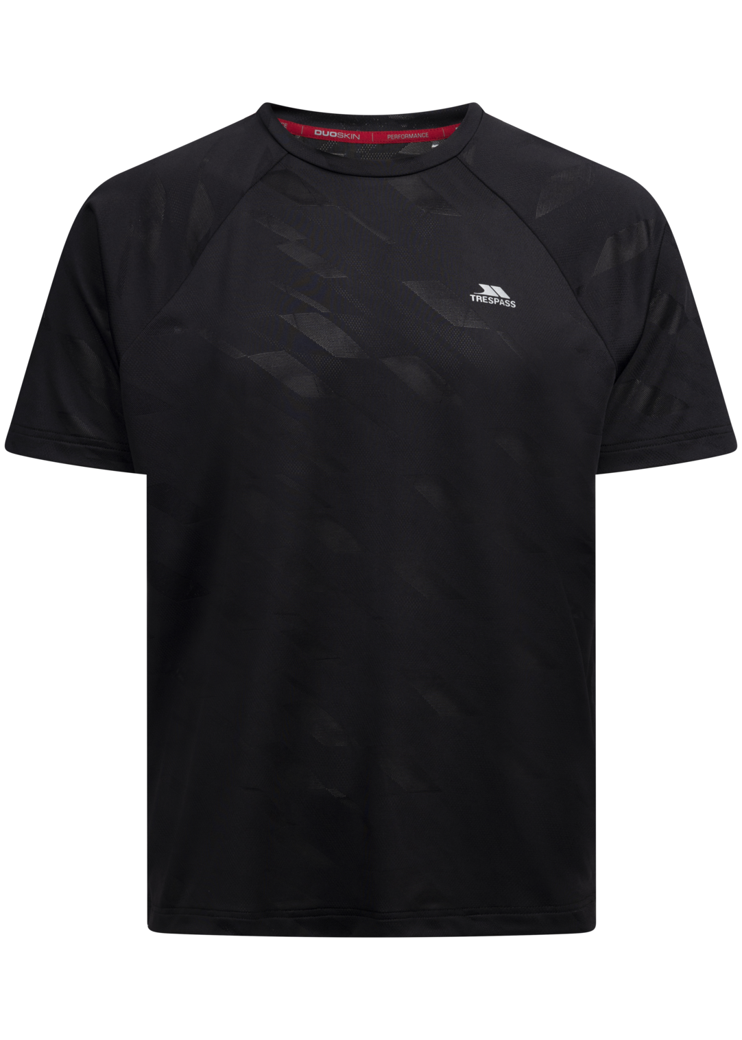 Tresspass TRILLON - MALE ACTIVE TSHIRT - BLACK