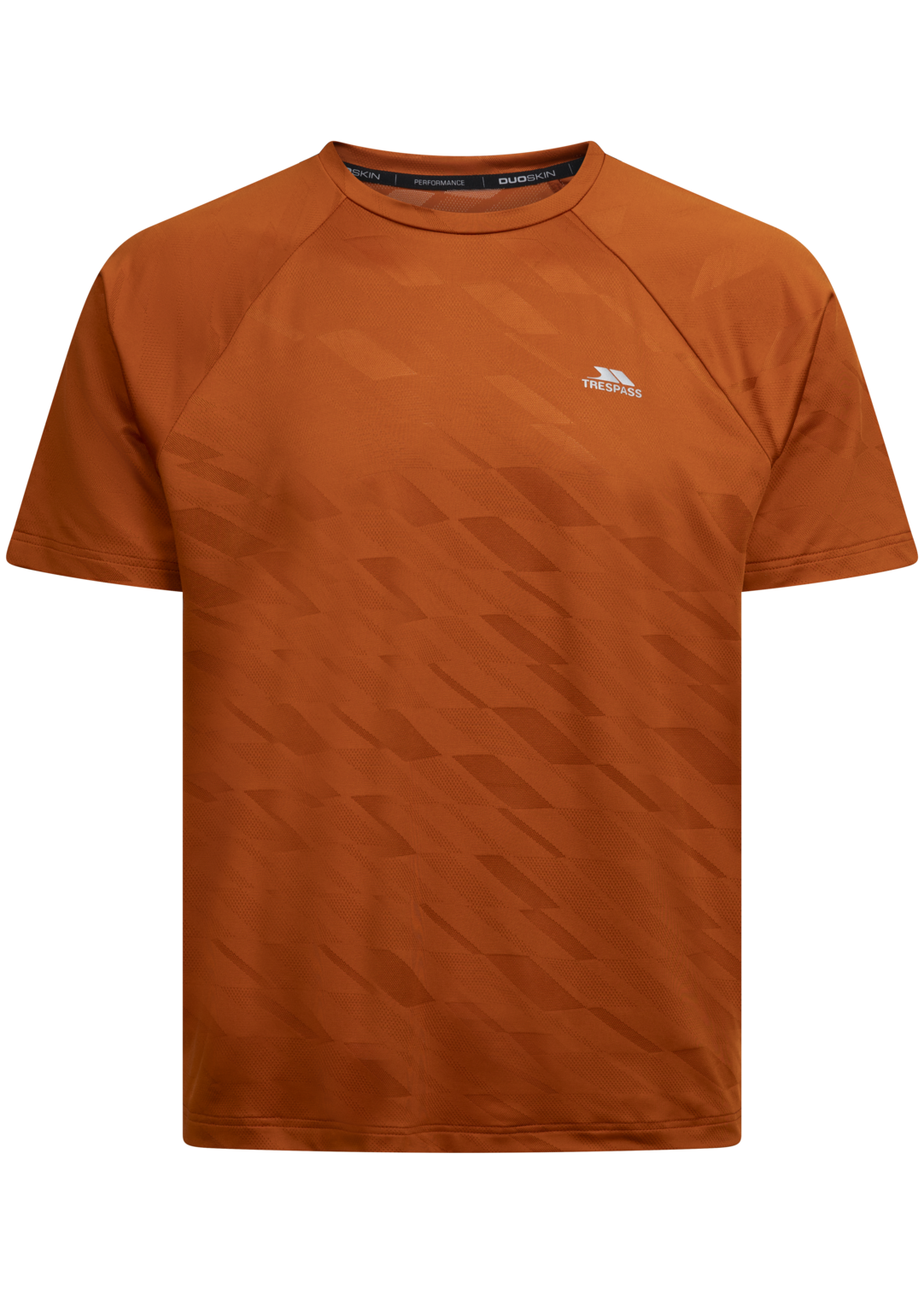 Tresspass TRILLON - MALE ACTIVE TSHIRT - BURNT ORANGE