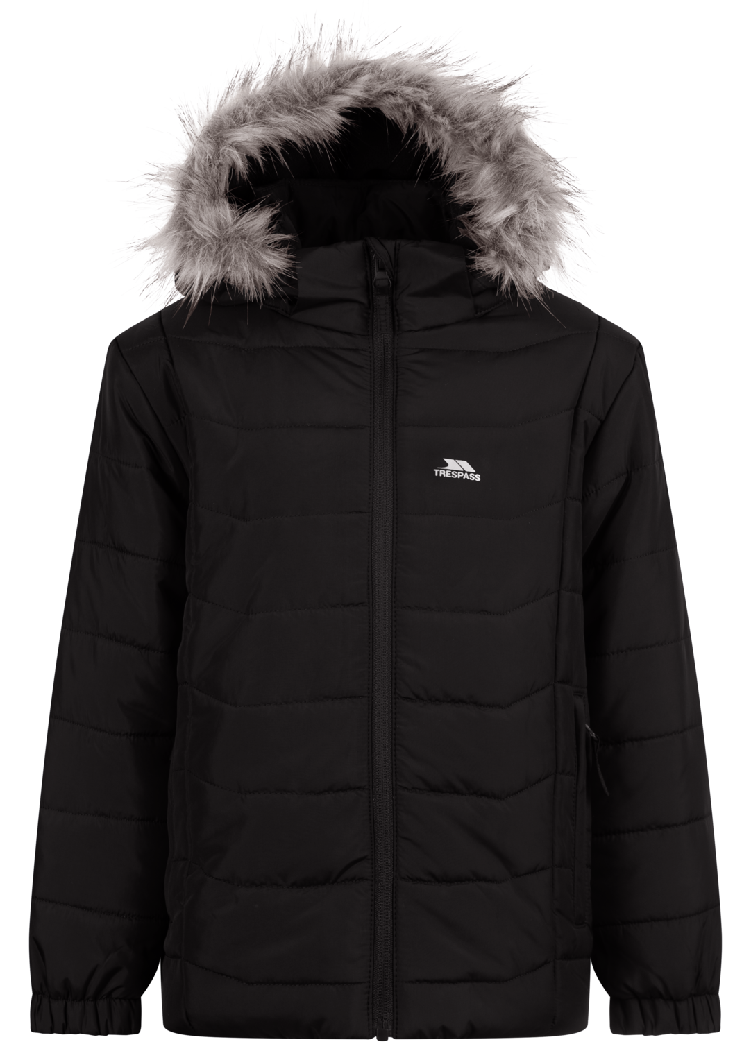 Tresspass BELCREST - MALE CASUAL JACKET - BLACK