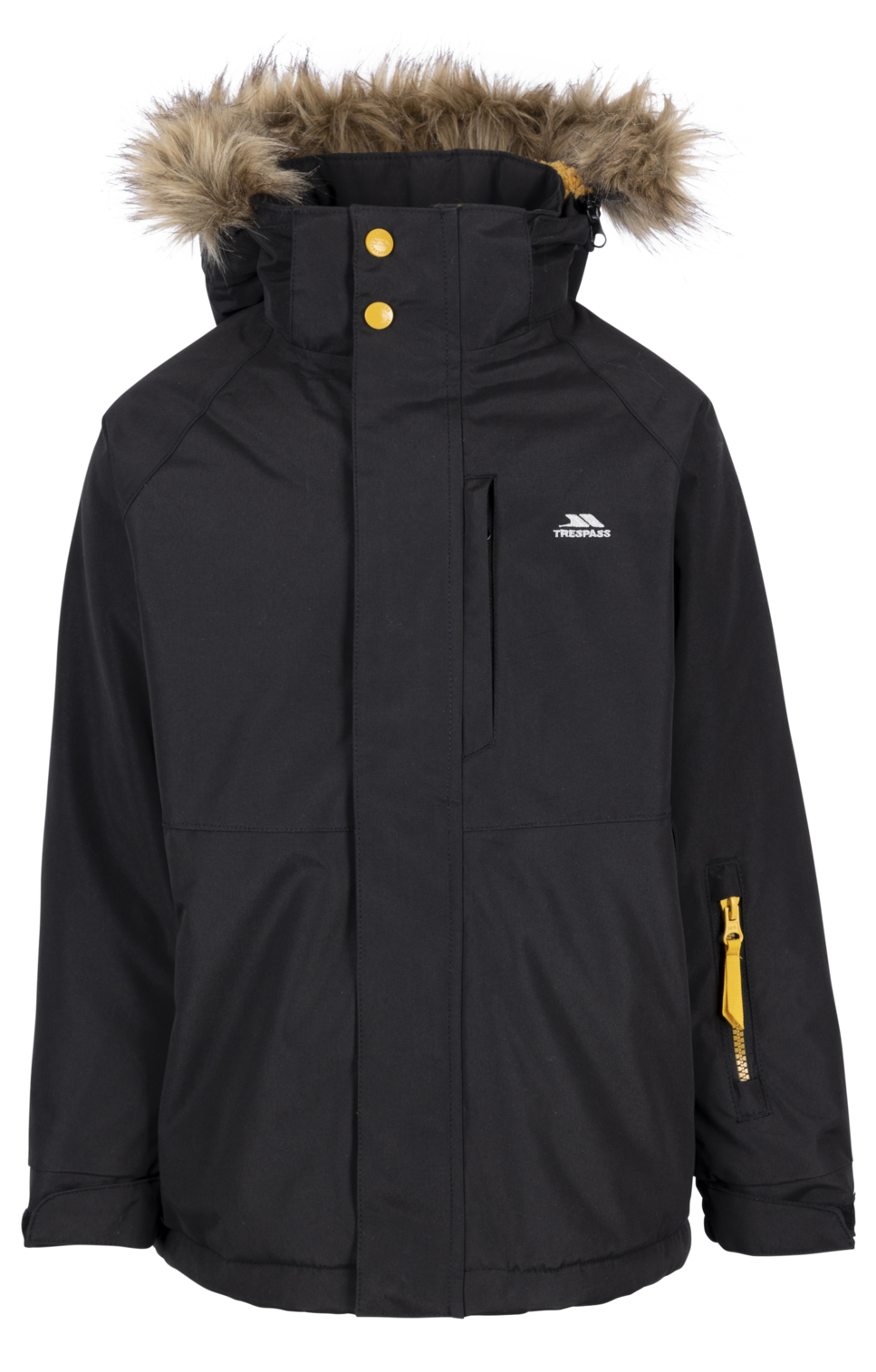 Tresspass ULTIMATELY - MALE RAINWEAR JACKET TP50 - BLACK