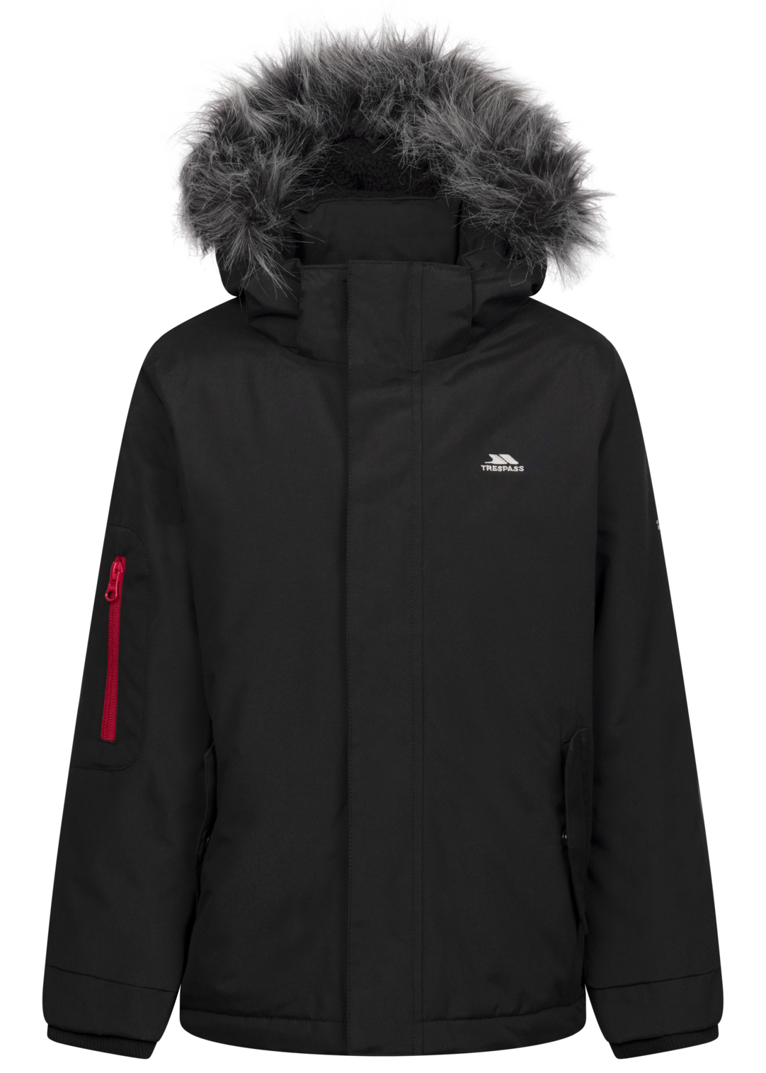 Tresspass BRADDAN - MALE RAIN JACKET - BLACK