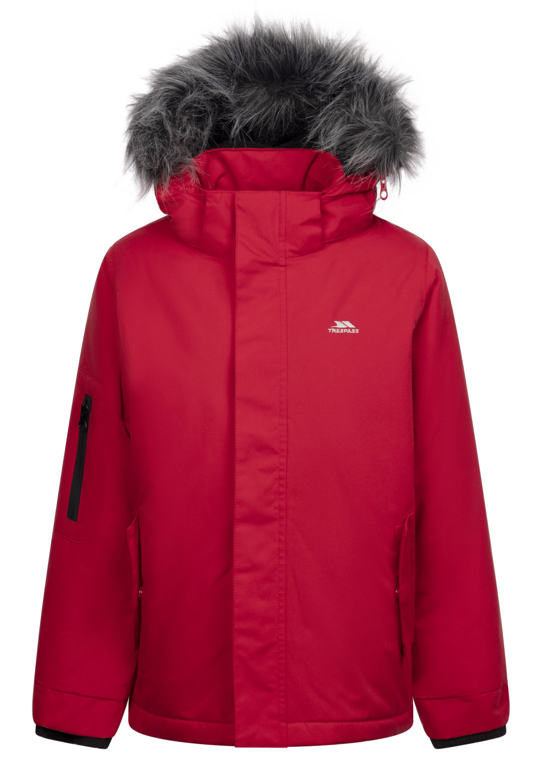Tresspass BRADDAN - MALE RAIN JACKET - RED