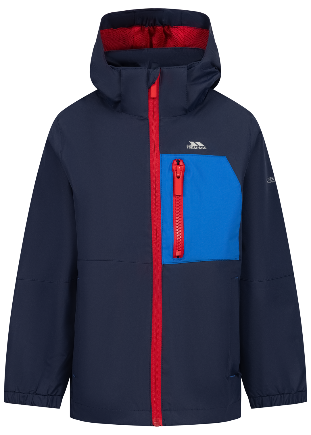 Tresspass EVANDOR - MALE RAIN JACKET - NAVY