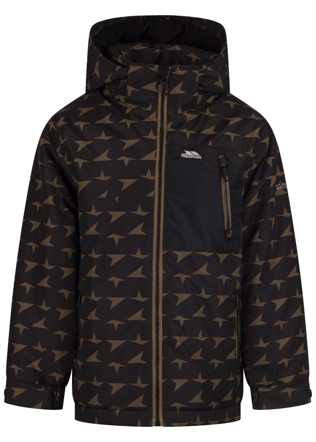Tresspass BELBAY - MALE RAIN JACKET - BLACK