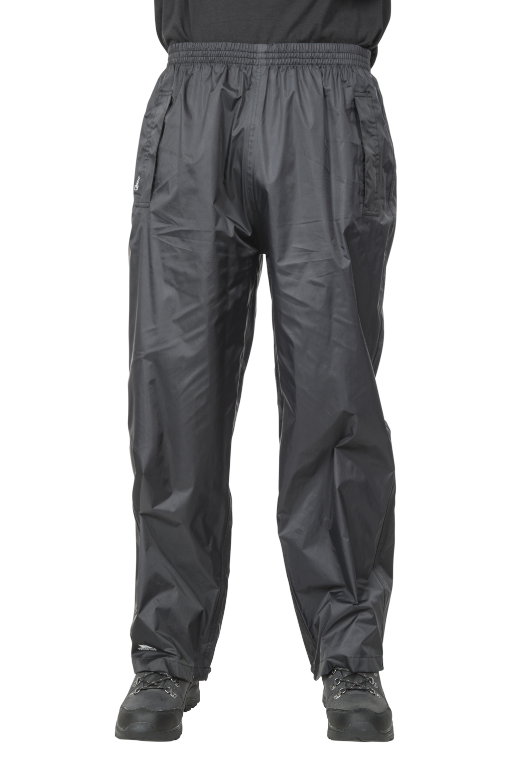 Tresspass QIKPAC PANT - UNISEX PACKAWAY TRS - BLACK