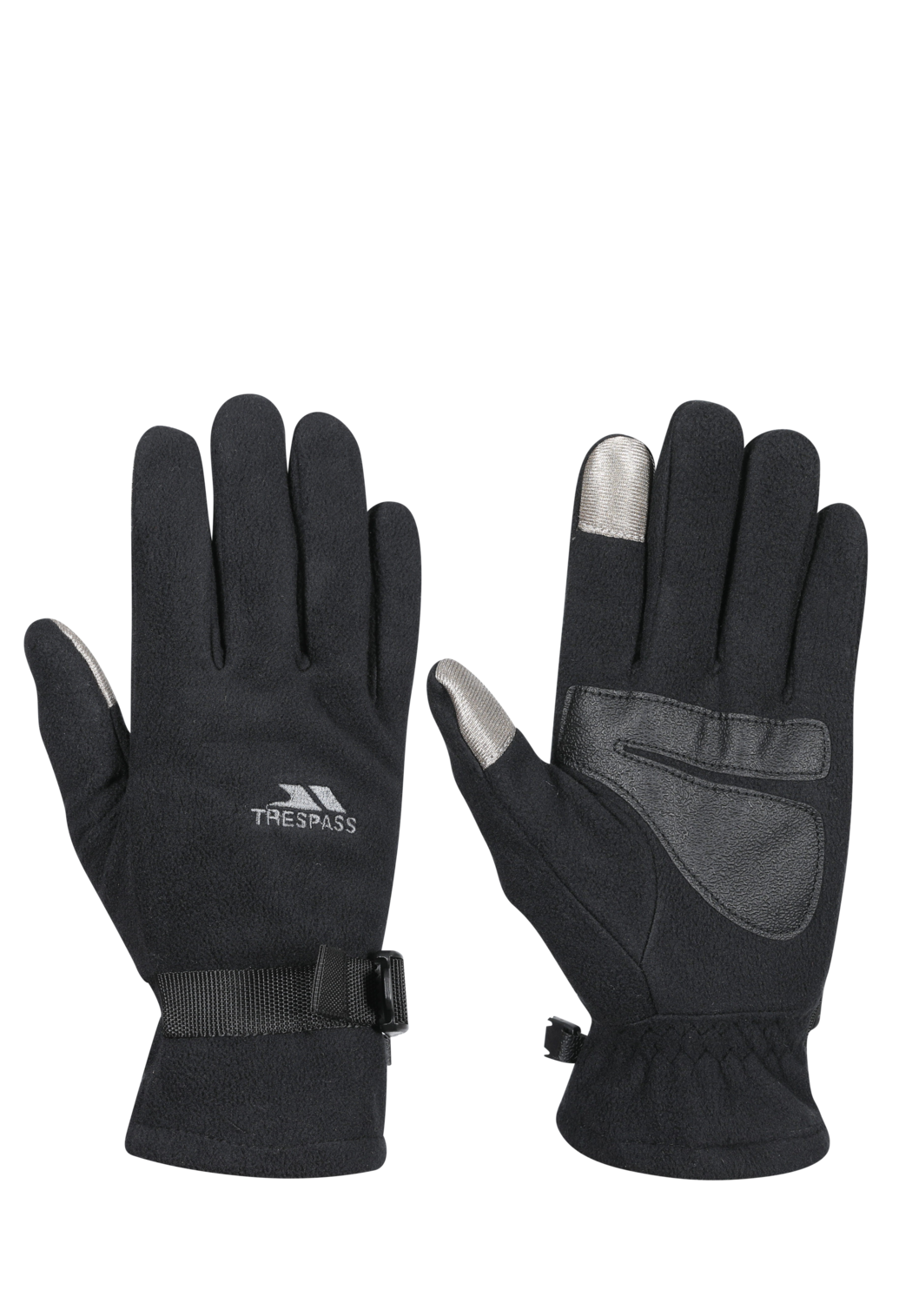 Tresspass CONTACT - UNISEX ADULTS GLOVES - BLACK