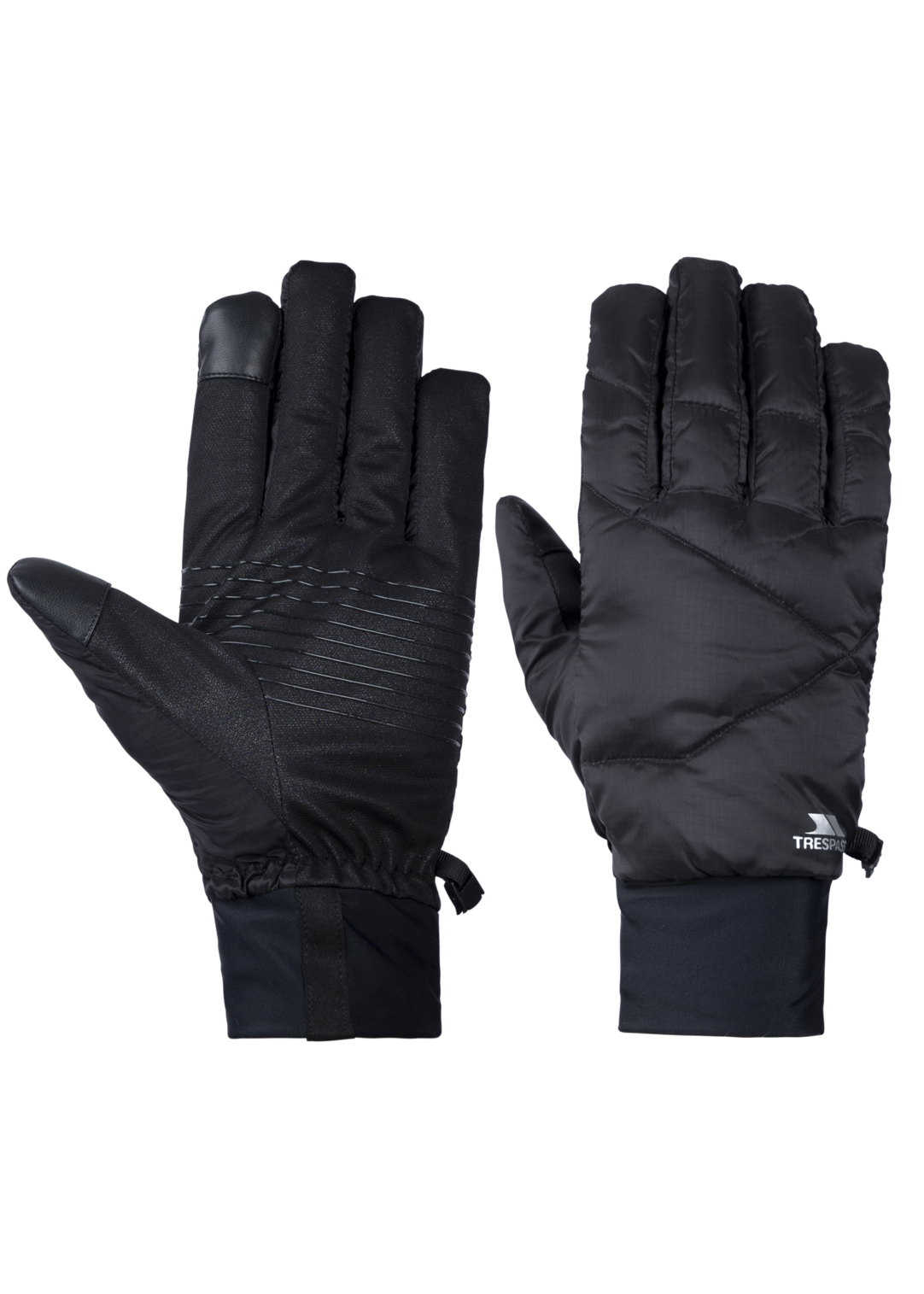 Tresspass VINNY - UNISEX GLOVES - BLACK