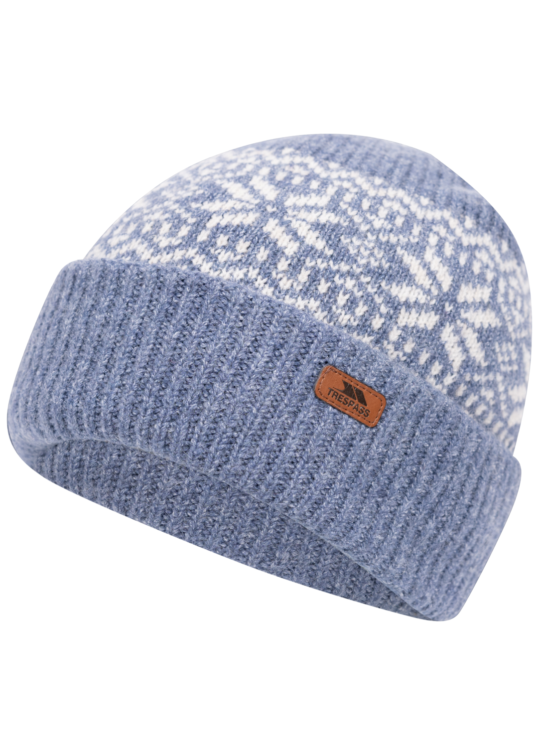 Tresspass KAILER - UNISEX KNITTED HAT - BLUETONE