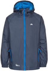 Tresspass QIKPAC JACKET - UNISEX PACKAWAY JKT - NAVY