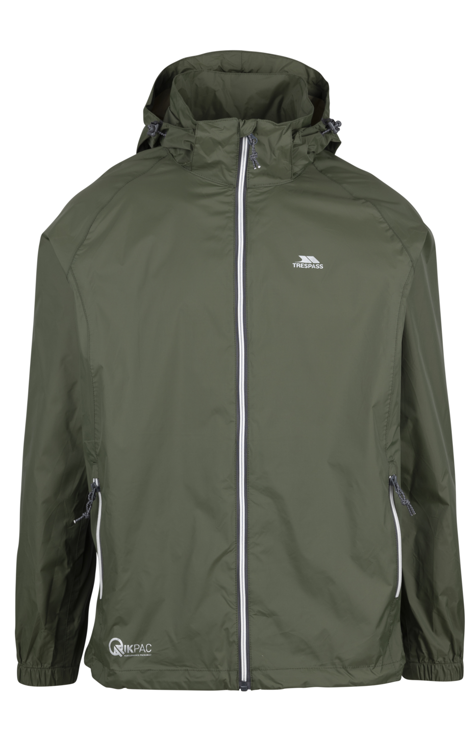 Tresspass QIKPAC X - UNISEX PACKAWAY JKT - MOSS