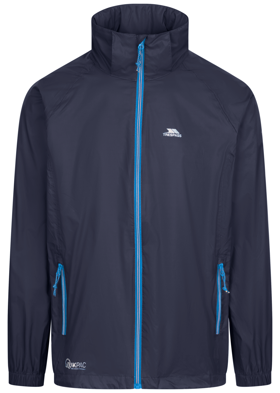 Tresspass QIKPAC X - UNISEX PACKAWAY JKT - NAVY / BLUE