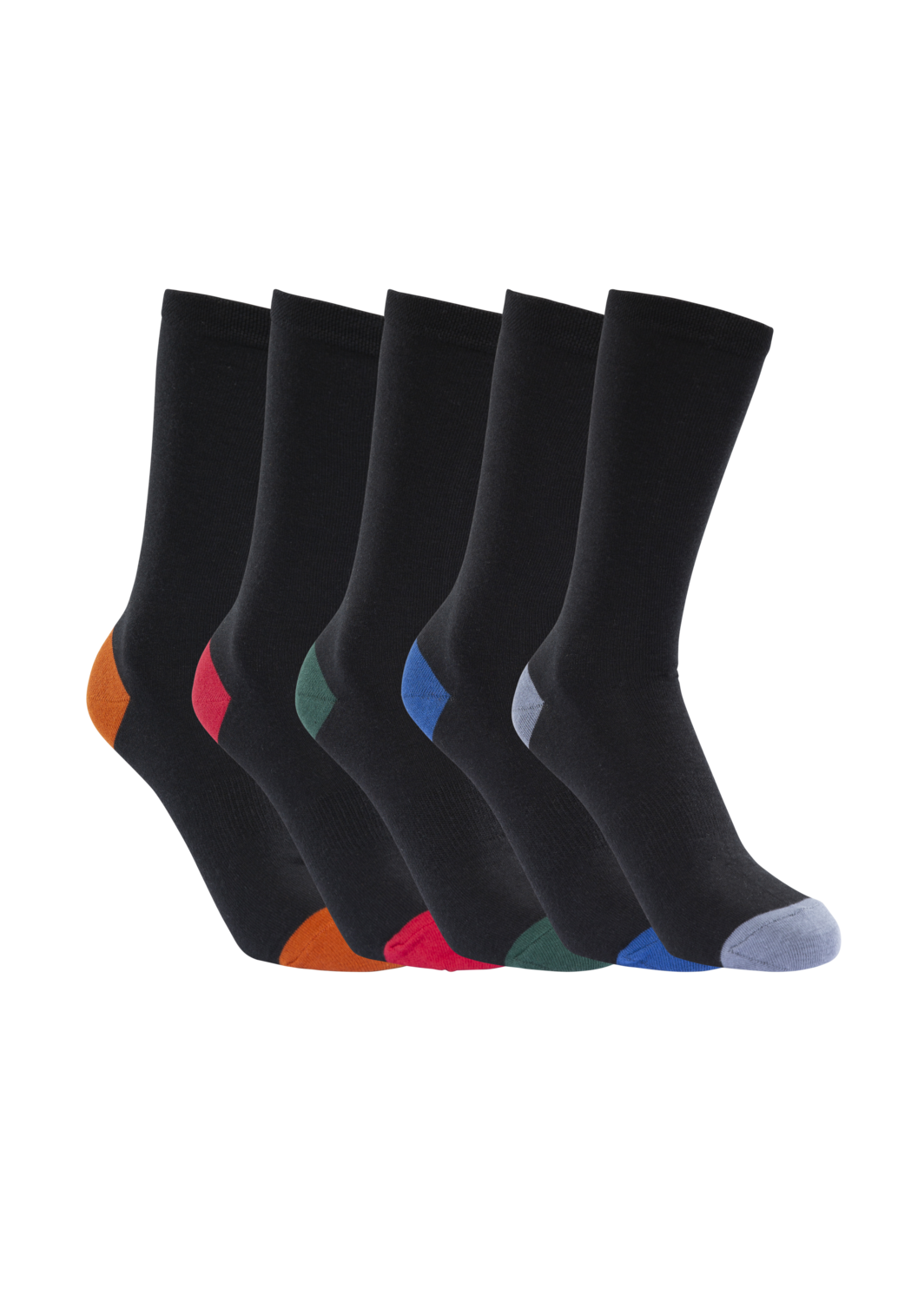 Tresspass SOLACE - 5 PAIR PACK SOCK - BLACK