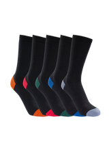 Tresspass SOLACE - 5 PAIR PACK SOCK - BLACK