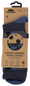 Tresspass GARETH - UNISEX SOCKS - FLINT