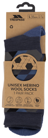 Tresspass GARETH - UNISEX SOCKS - FLINT