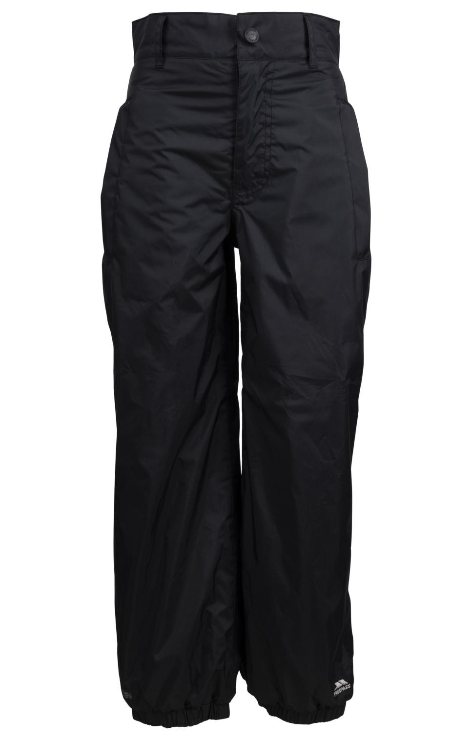 Tresspass TENSIVE - UNISEX WATERPROOF TROUSERS - BLACK