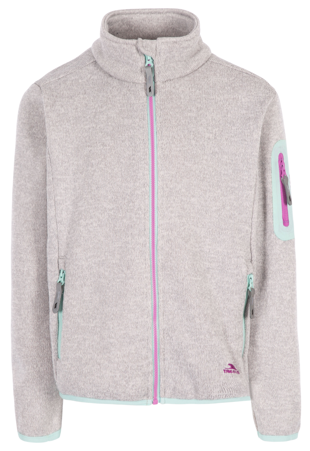 Tresspass WHISK - KIDS FLEECE AT300 - PALE GREY