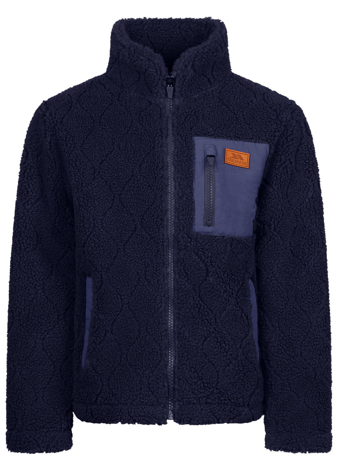 Tresspass SOUTHFORD - UNISEX FLEECE - NAVY