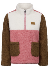 Tresspass MITTA - UNISEX FLEECE AT300 - PEACHPINK