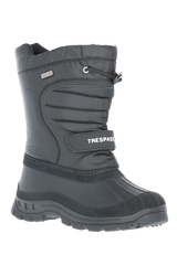 Tresspass DODO - UNISEX KIDS SNOW BOOT - BLACK