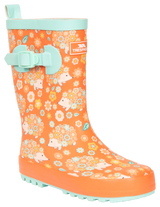 Tresspass PUDDLE - KIDS WELLY - HEDGEHOG PRINT