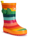 Tresspass PUDDLE - KIDS WELLY - RAINBOW STRIPE