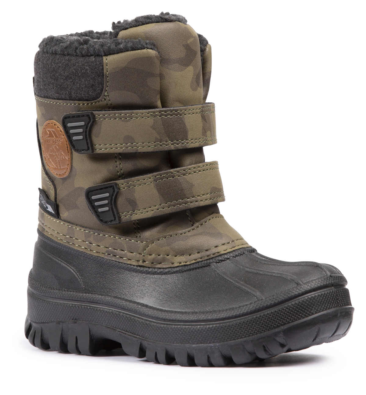 Tresspass ALEX - TODDLERS UNISEX SNOWBOOT - GREEN