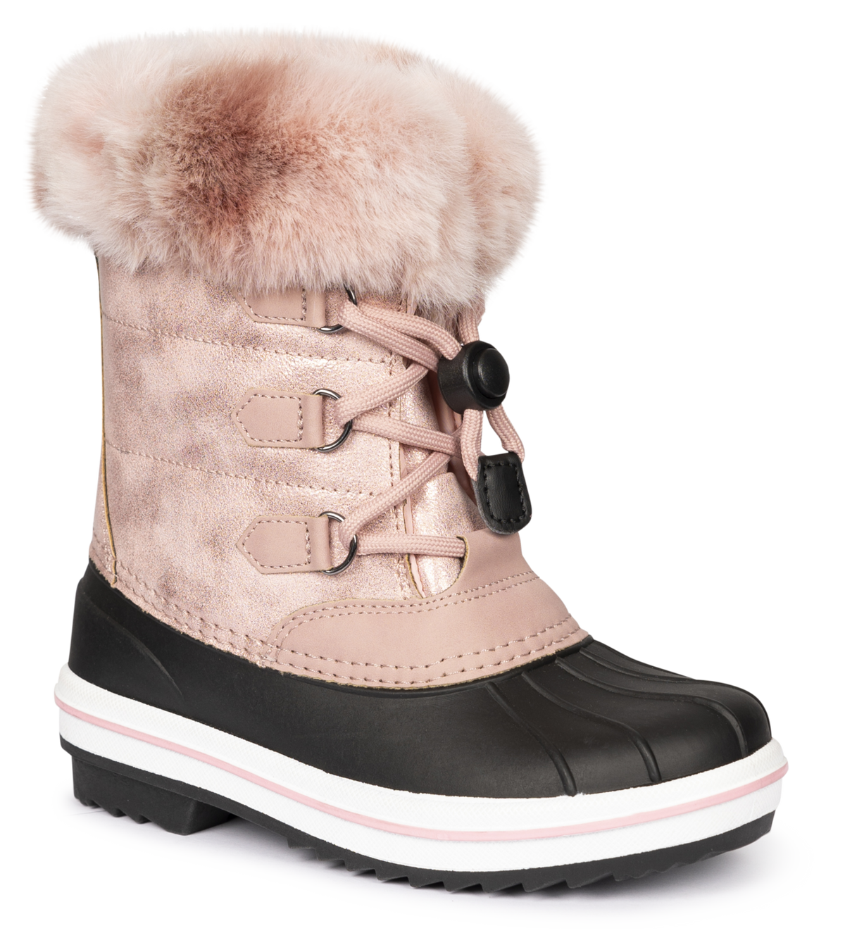 Tresspass EIRY - UNISEX KIDS SNOWBOOT - PINK