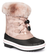 Tresspass EIRY - UNISEX KIDS SNOWBOOT - PINK