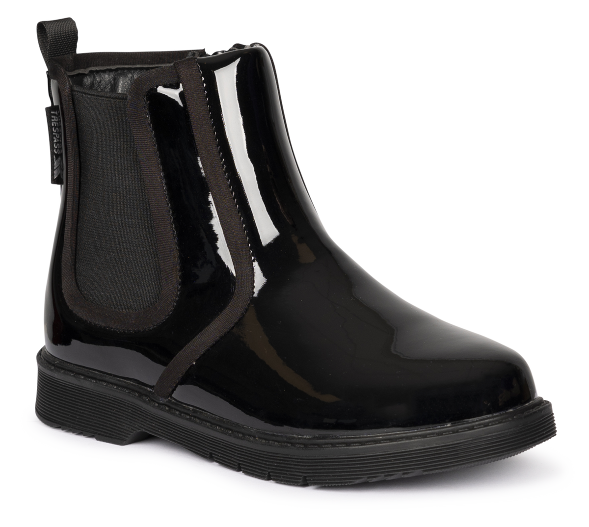 Tresspass ZIYA - KIDS CHELSEA BOOTS - BLACK