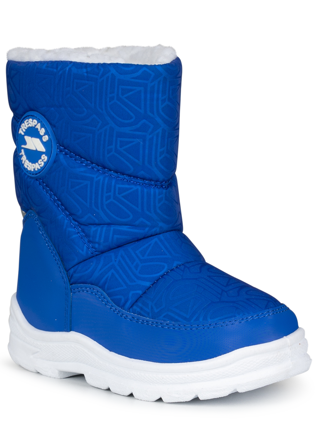 Tresspass SNOWFLAKE - UNISEX KIDS SNOWBOOT - BLUE