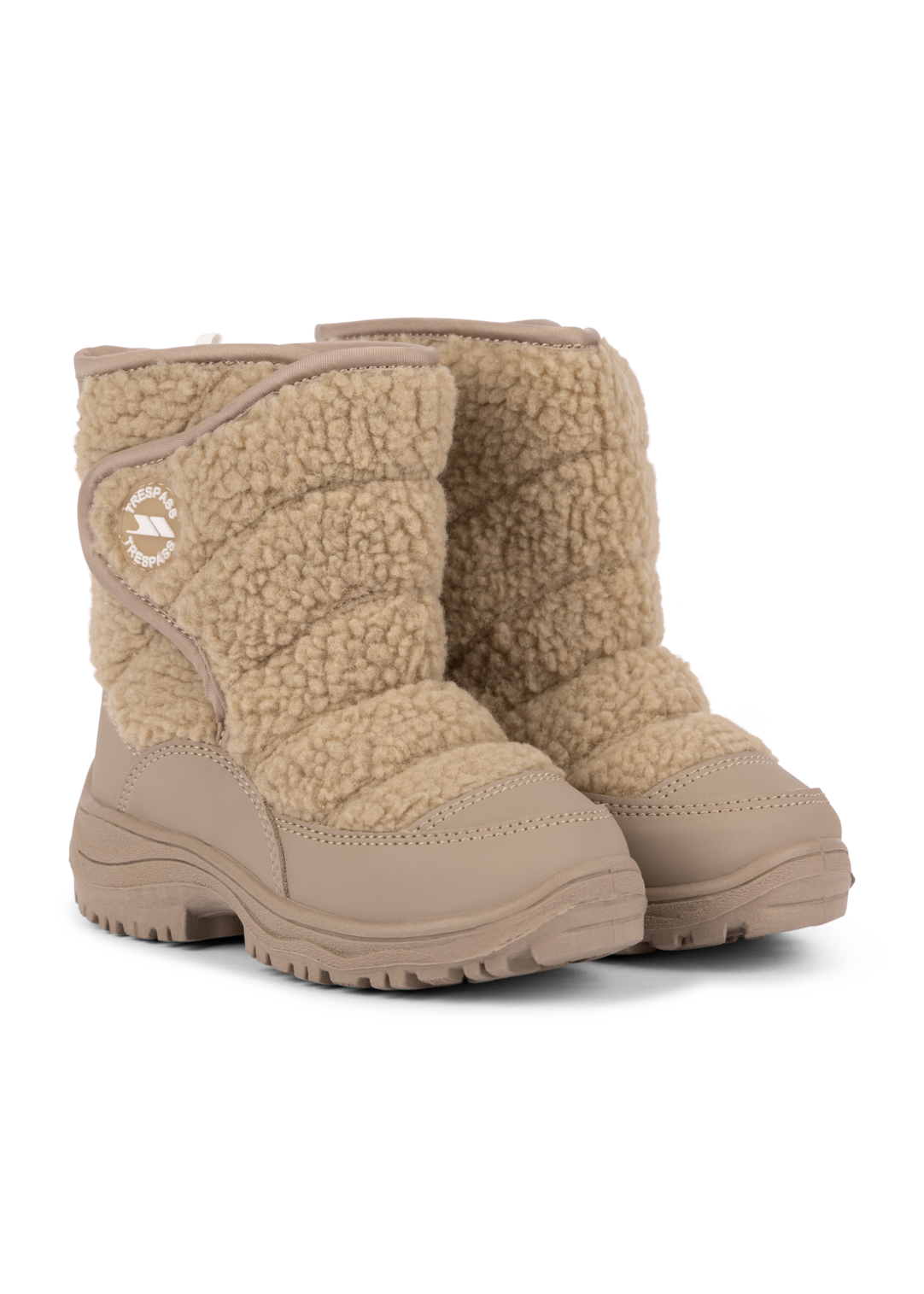 Tresspass EWE - KIDS SNOWBOOT - BEIGE