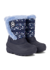 Tresspass RUNA - KIDS SNOWBOOT - NAVY