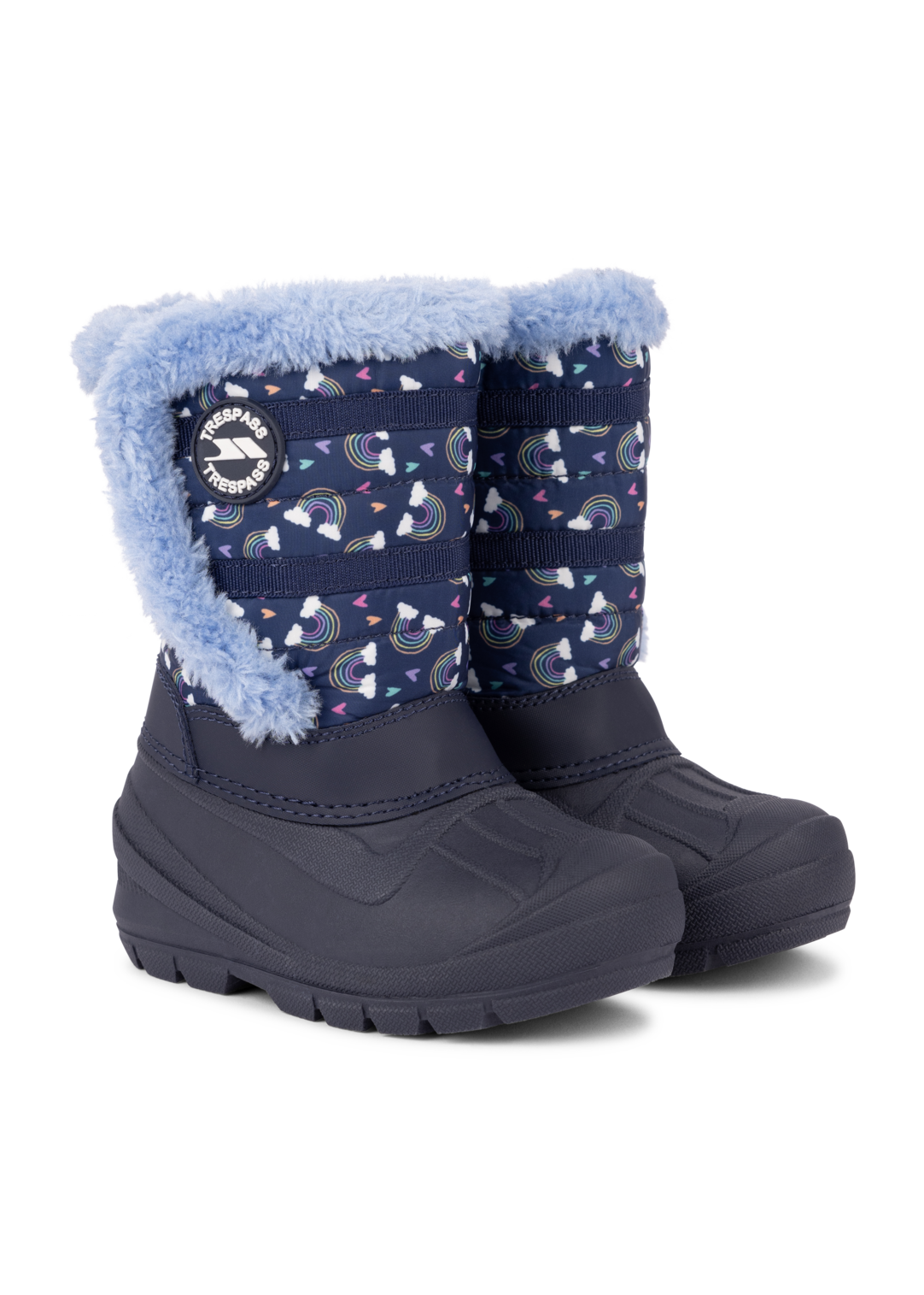 Tresspass RUNA - KIDS SNOWBOOT - NAVY
