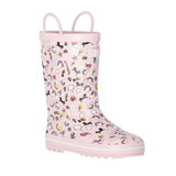 Tresspass STARRYTON - KIDS WELLY - UNICORN MINT