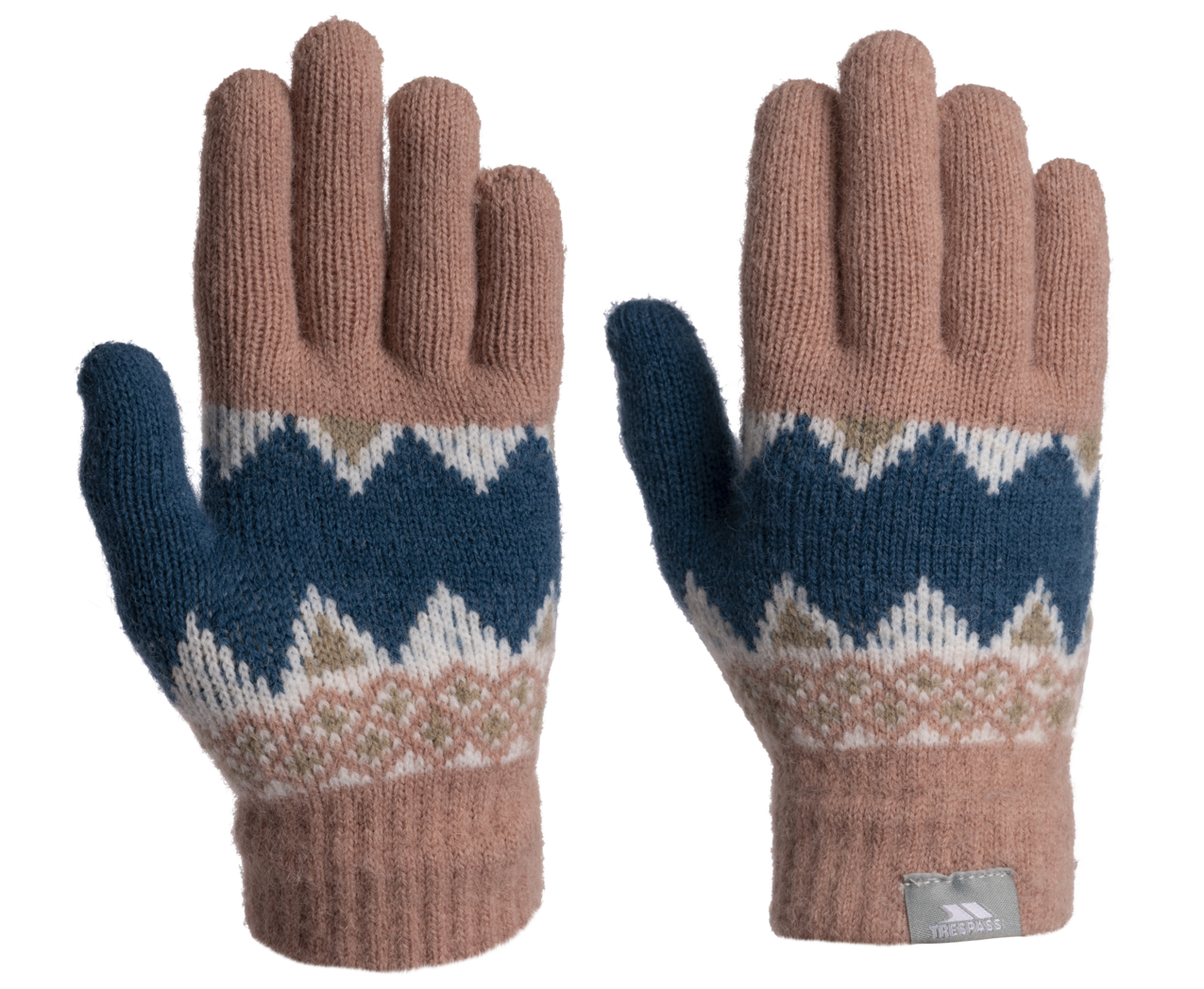 Tresspass NORTA - UNISEX KIDS GLOVES - MISTY ROSE