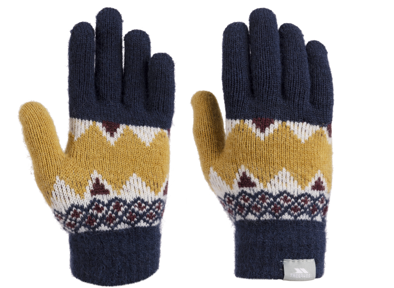 Tresspass NORTA - UNISEX KIDS GLOVES - NAVY