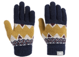 Tresspass NORTA - UNISEX KIDS GLOVES - NAVY
